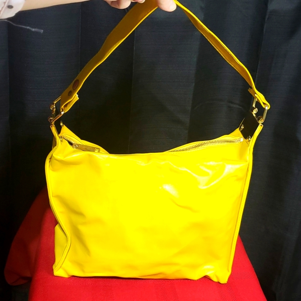 Vintage Bright Yellow handbag
